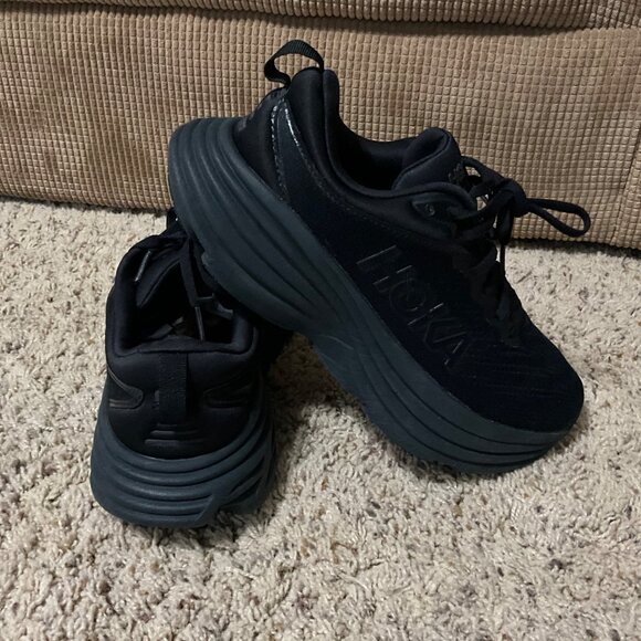 Hoka Women's Black Athletic Sneakers - Picture 15 of 16